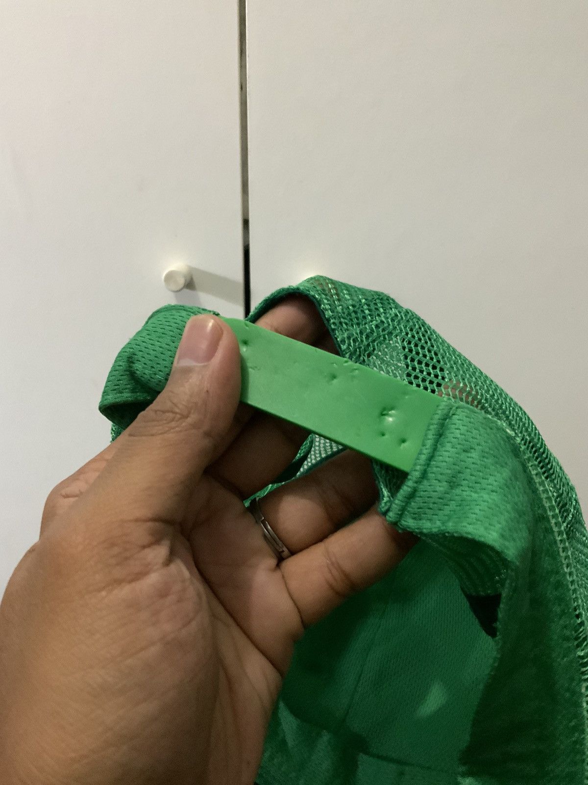 Japanese Brand Swap Adventure Team Green Bogo Gear Trucker Hat Size ONE SIZE - 10 Thumbnail