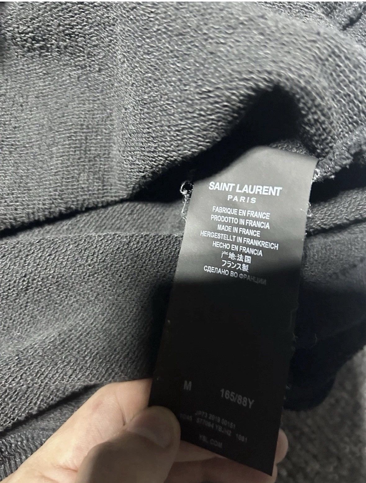 Saint Laurent Paris SAINT LAURENT Black Crewneck Constellation Womens Sweatshirt Size M / US 6-8 / IT 42-44 - 4 Thumbnail