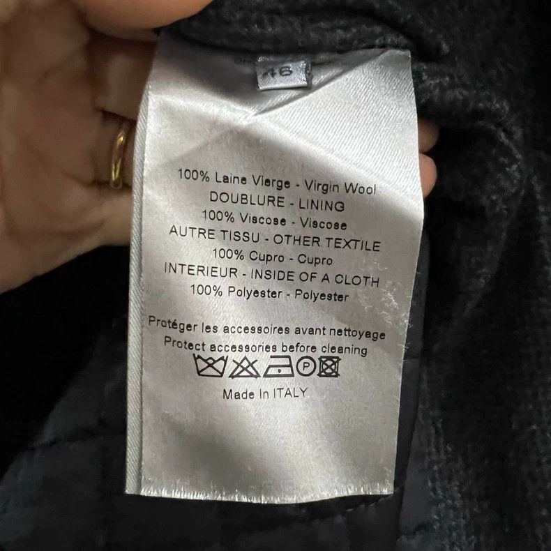 Dior Dior Black and gray wool ox horn button jacket 2501-Nextarr Size US S / EU 44-46 / 1 - 4 Thumbnail