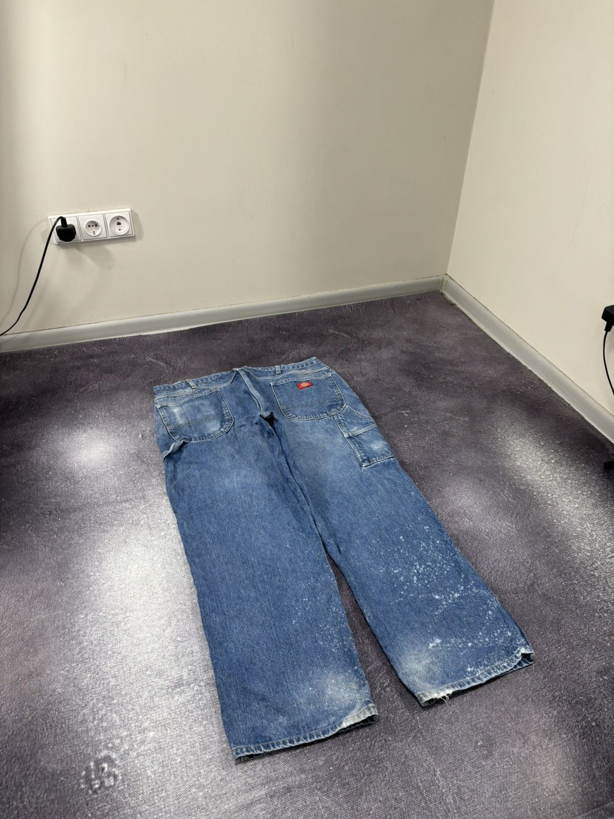 Dickies Vintage Dickies Y2K Faded Blue Denim USA Hype Baggy Jeans Size US 42 / EU 58 - 3 Thumbnail