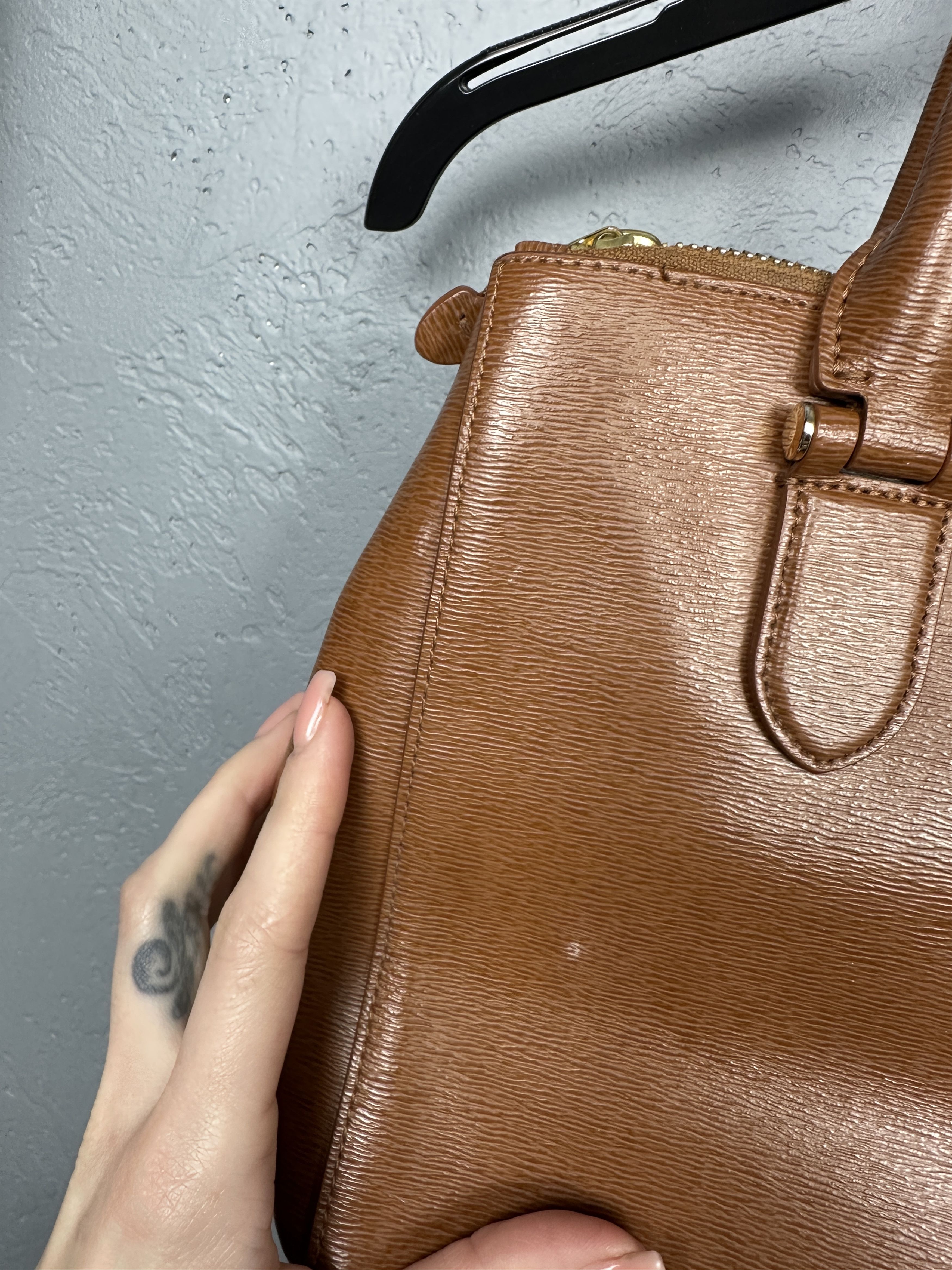 Lauren Ralph Lauren Polo Ralph Lauren Cow Leather Bag Handbag Size ONE SIZE - 11 Thumbnail