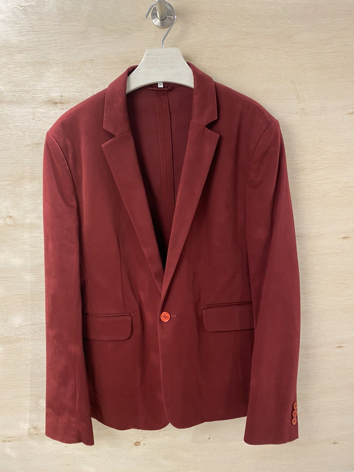 Carven Carven Paris Red/Burgundy Blazer Size 52 Size 52R - 1 Thumbnail