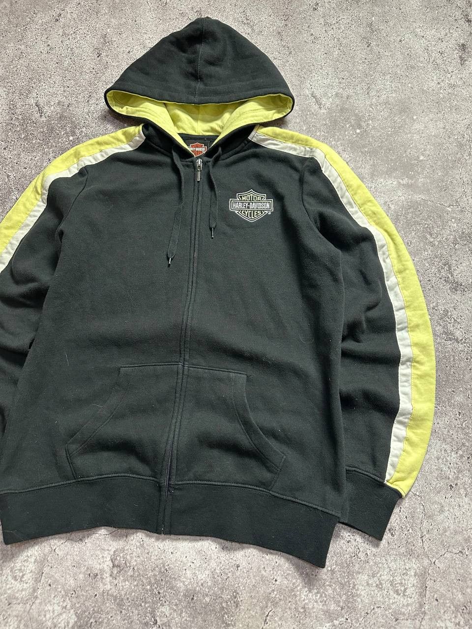 Harley Davidson Vintage Harley Davidson Zip Hoodie Embroidered Logo Size US M / EU 48-50 / 2 - 6 Thumbnail