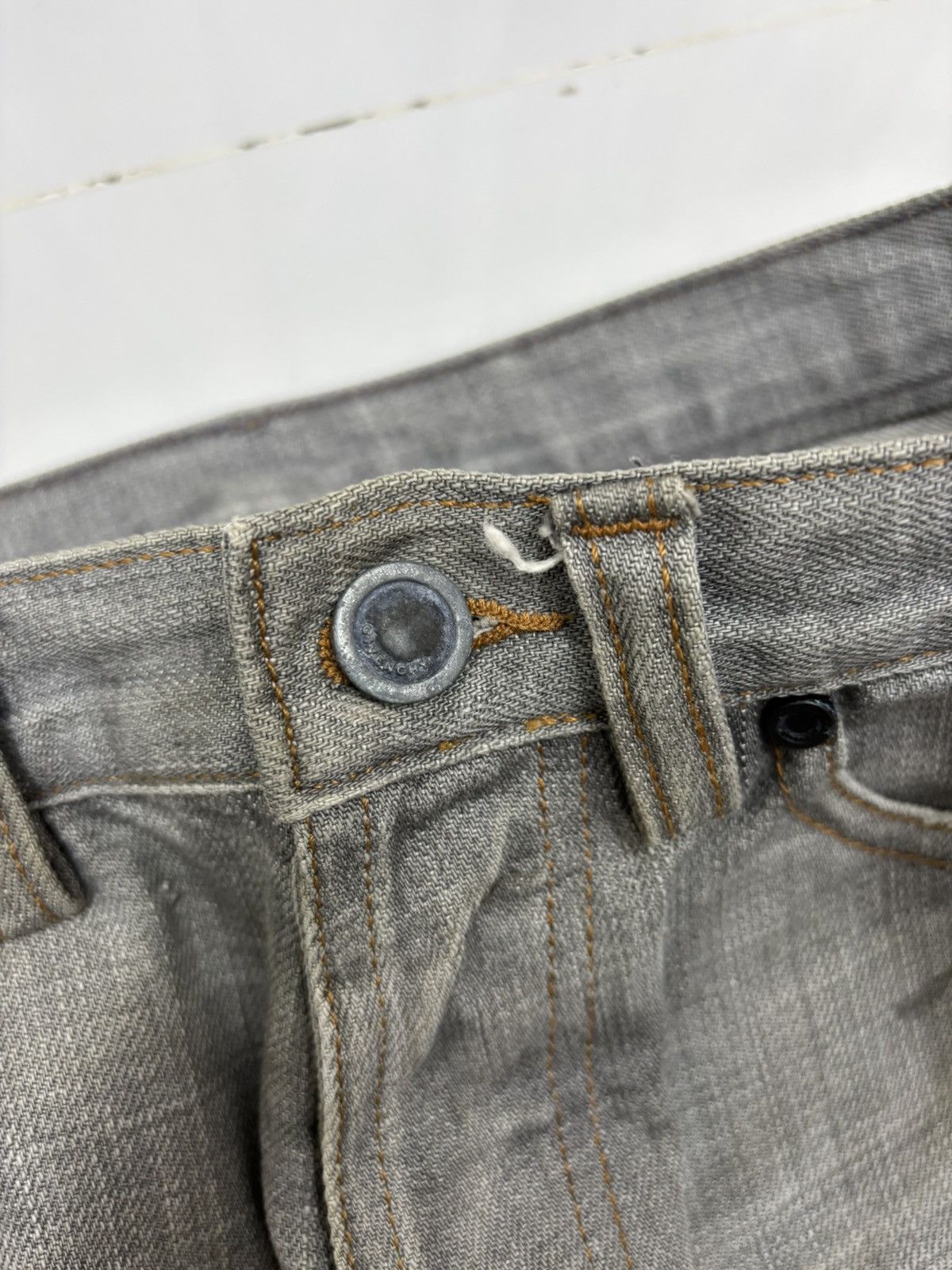 Givenchy GIVENCHY Destroyed Dirt Wash Jeans Knee Patches Size US 30 / EU 46 - 10 Thumbnail