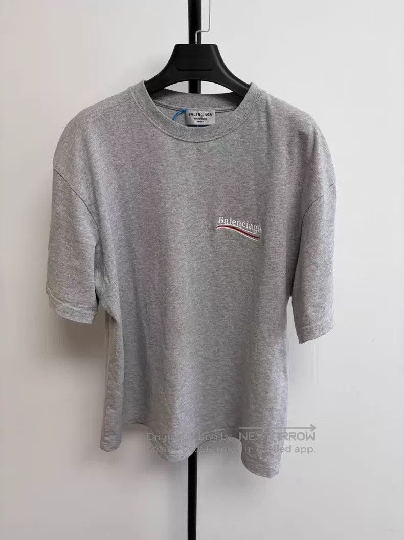 Balenciaga Balenciaga Logo Printed Short Sleeve T-Shirt Size US S / EU 44-46 / 1 - 1 Thumbnail