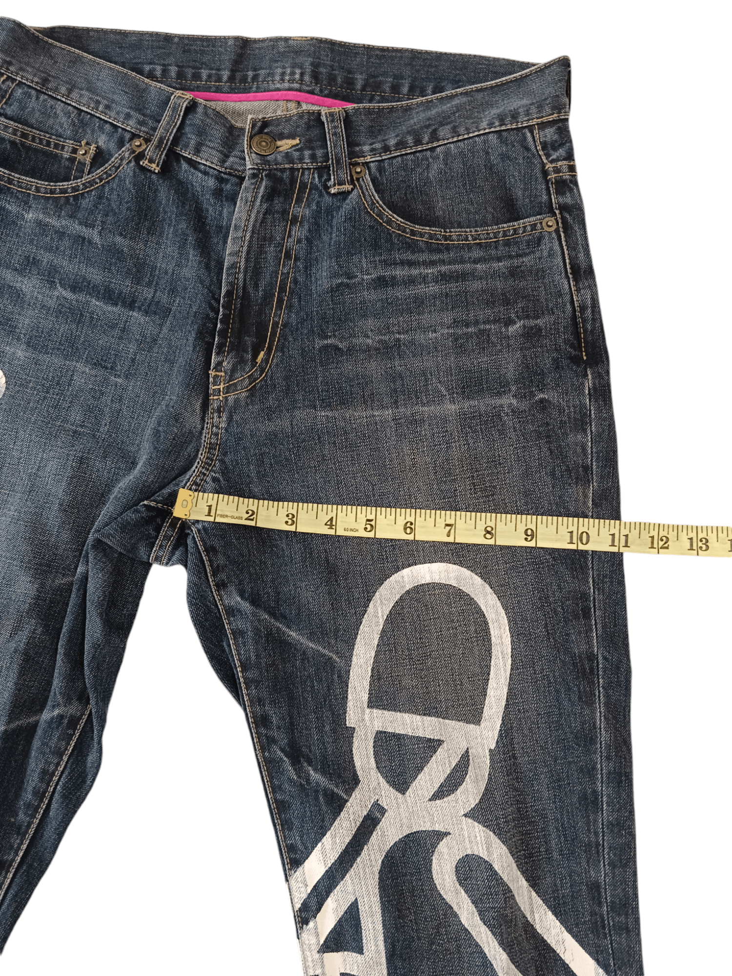 PPFM PPFM Seditionaries Printed Denim Size US 31 - 7 Thumbnail