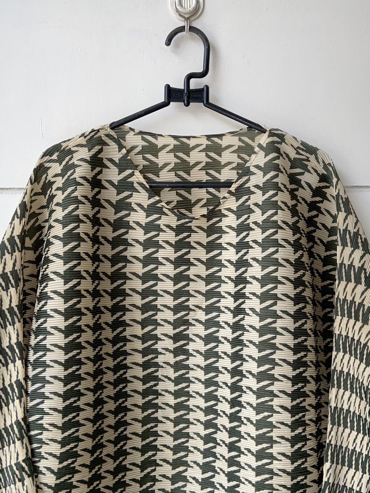 Designer × Japanese Brand PLEATSME Motive Pleats Blouse Size L / US 10 / IT 46 - 17 Thumbnail