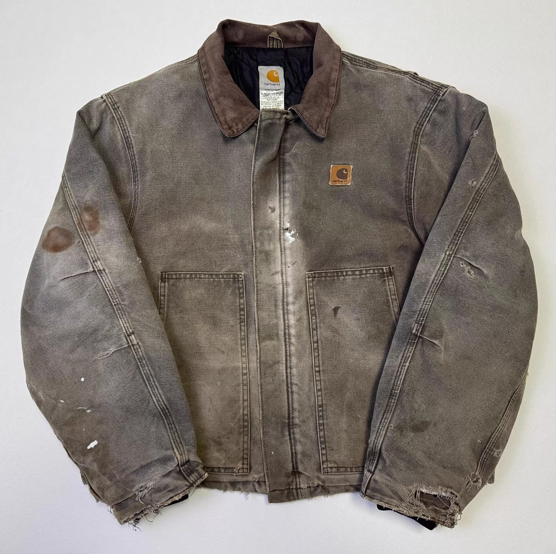 Carhartt Vintage 2003 Carhartt J22 Chestnut L US Made Washed Jacket Size US L / EU 52-54 / 3 - 2 Thumbnail