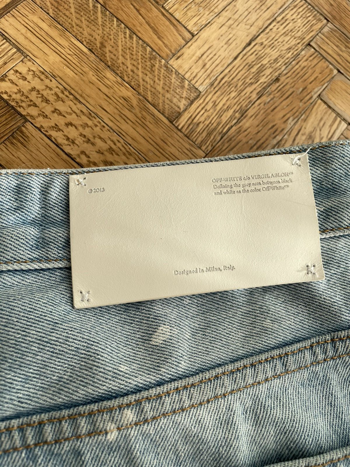 Off-White OFF WHITE Wide Leg Denim Size US 29 - 20 Thumbnail