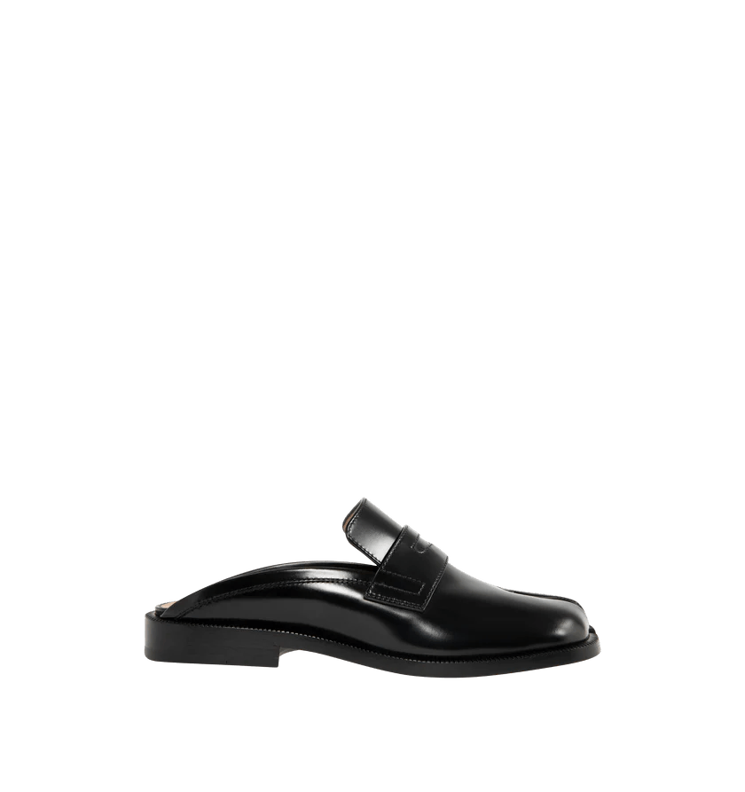 Maison Margiela o1h1sh11225 Tabi City Loafer Mule in Black Size US 9 / IT 39 - 1 Thumbnail