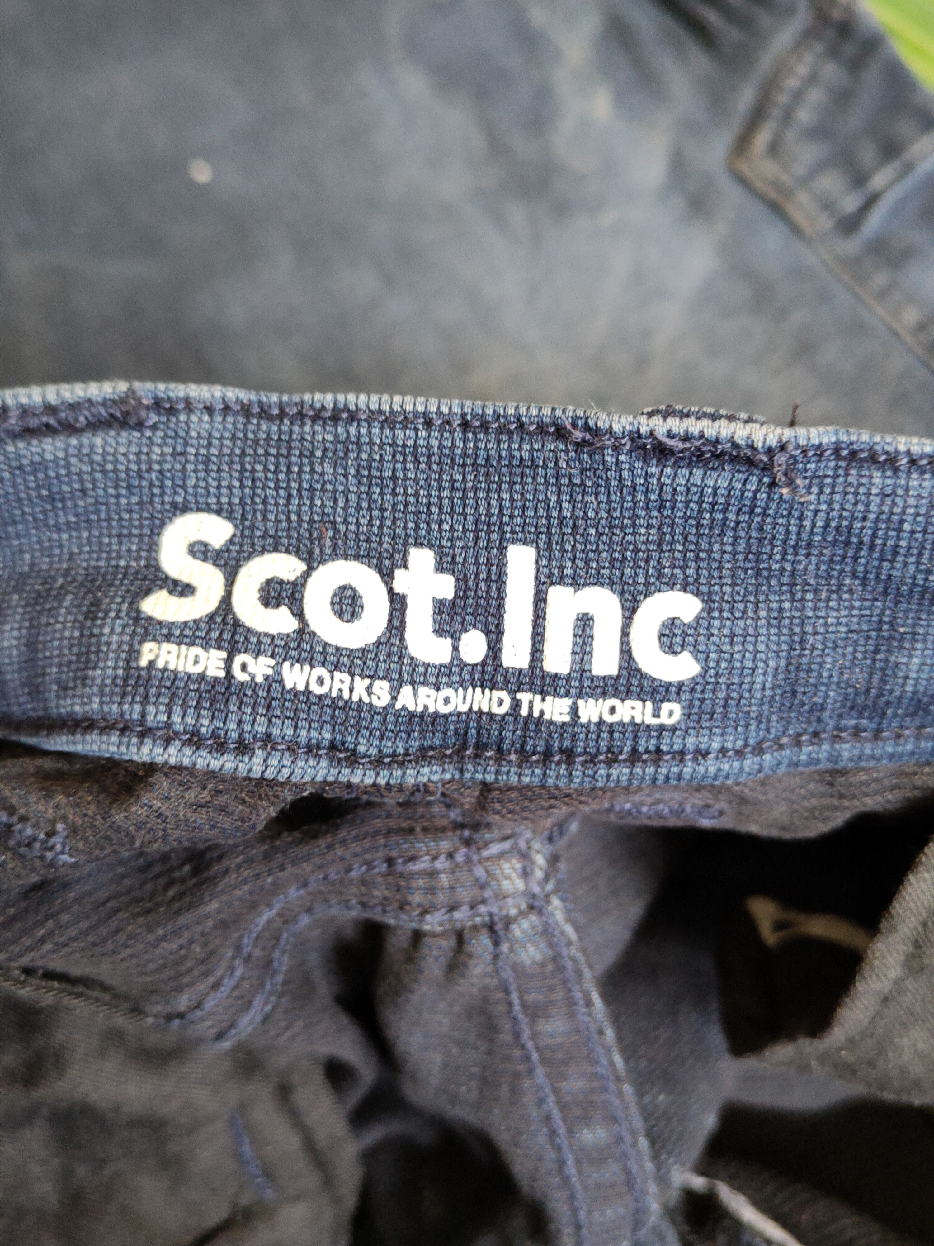 Japanese Brand × Vintage Scot.Inc Blue Faded Distressed Ripped Jogger Jeans #S1852 Size US 32 / EU 48 - 13 Thumbnail