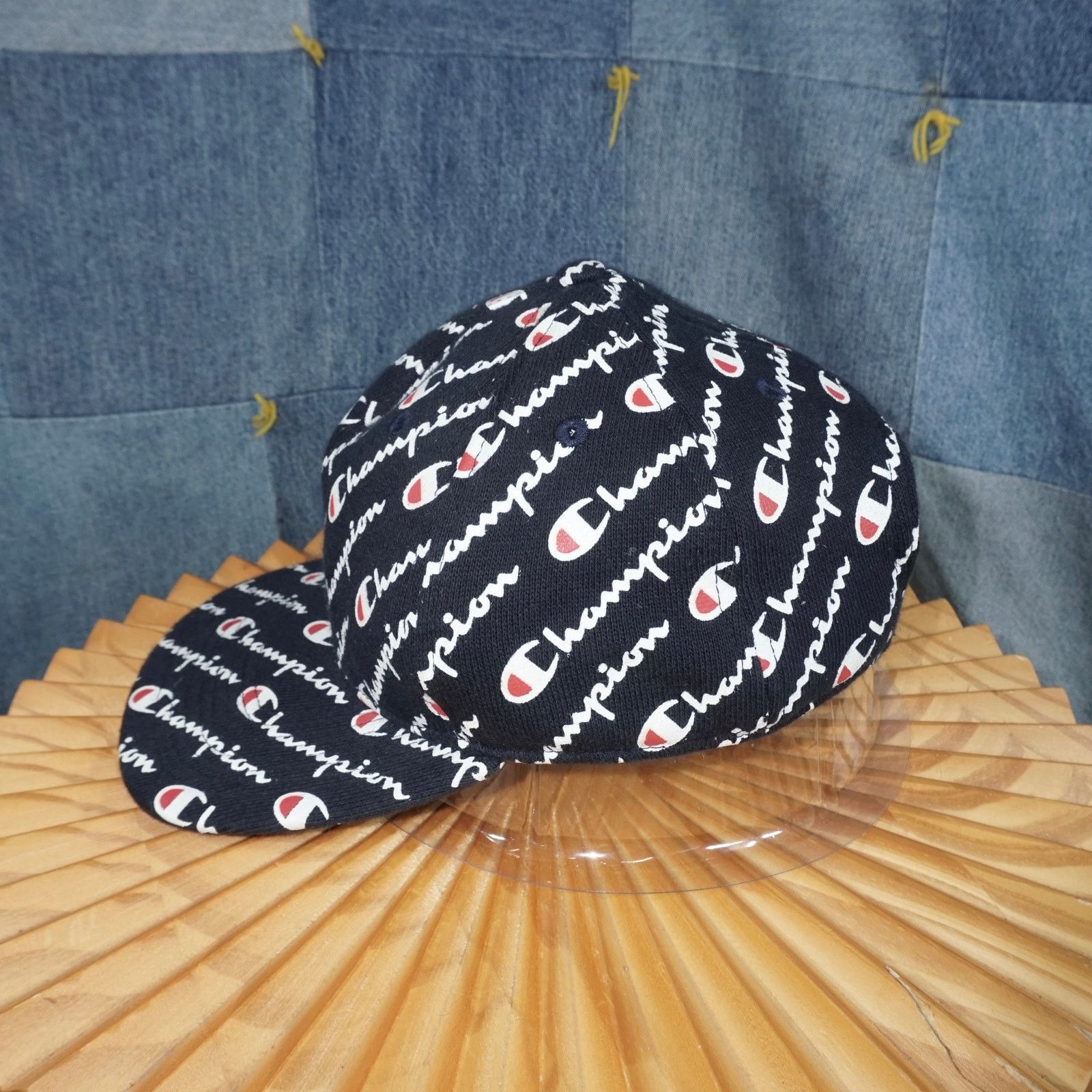 Champion OSFA - Champion script spell out AOP repeat essential hat Size ONE SIZE - 3 Thumbnail