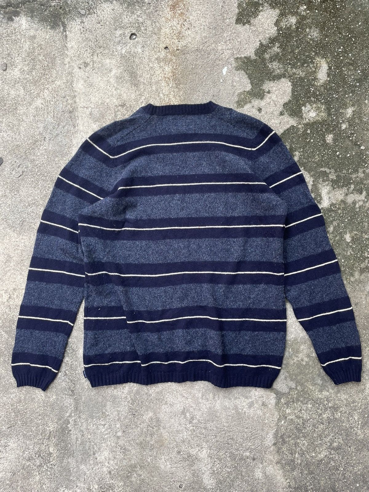 Supreme Supreme Blue Stripe Sweater Size US L / EU 52-54 / 3 - 6 Thumbnail