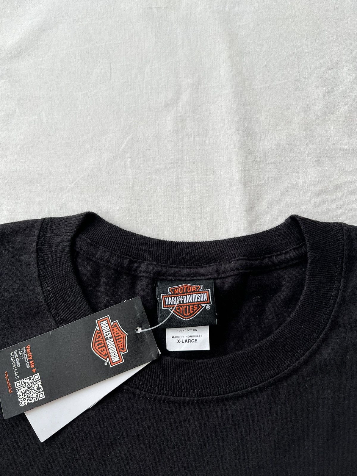 Harley Davidson Vintage 2019 Harley Davidson Edinburgh Scotland Long Sleeve Size US XL / EU 56 / 4 - 9 Thumbnail