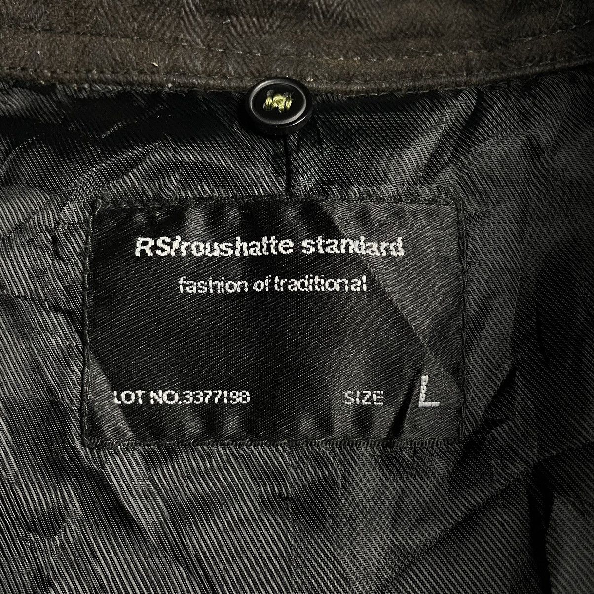 If Six Was Nine 🇯🇵 ROUSHATTE STANDARD GOTHIC MILITARY DENIM JACKET Size US L / EU 52-54 / 3 - 11 Thumbnail