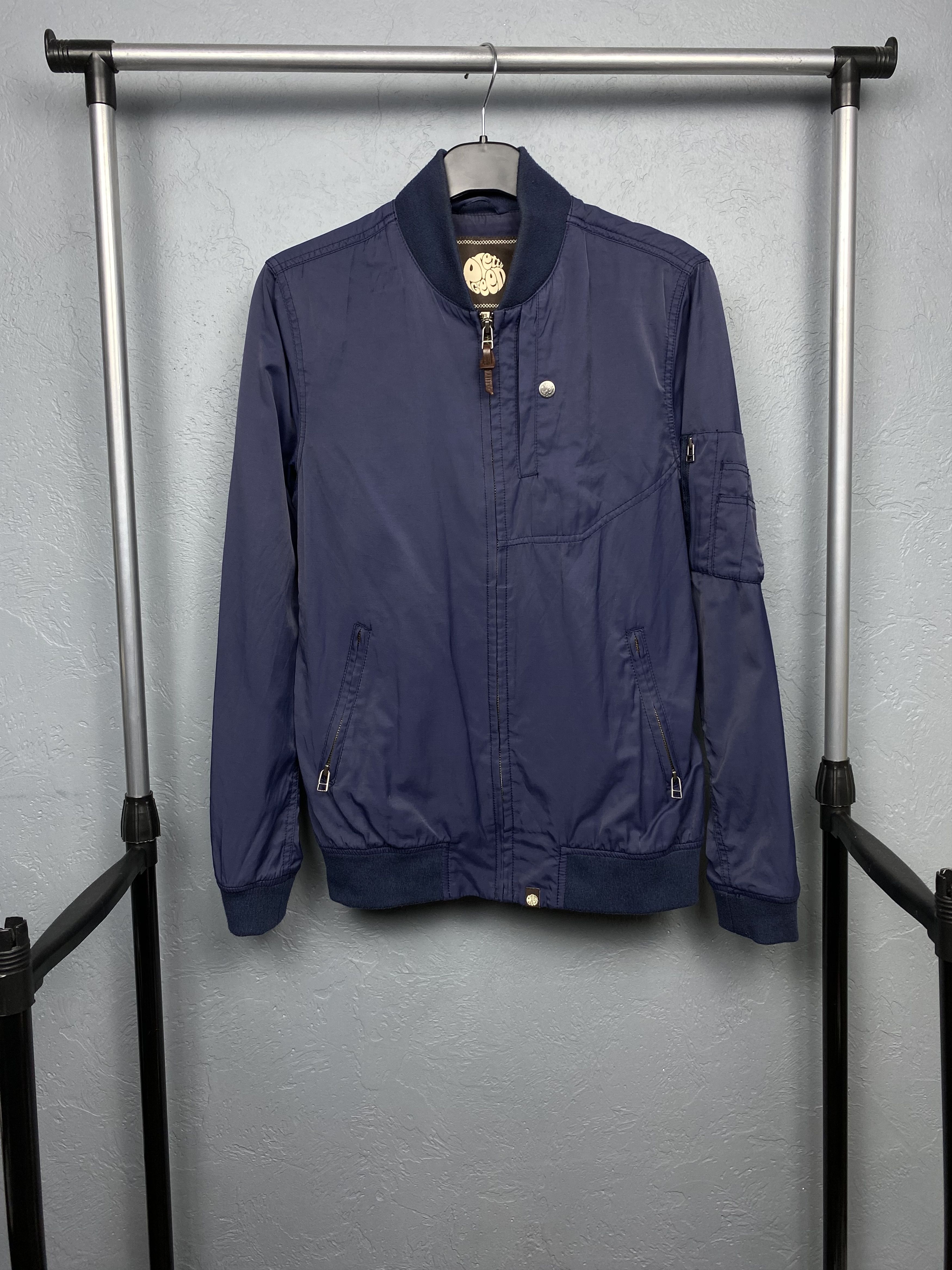 Pretty Green × Vintage Pretty Green Vintage Mens Nylon Bomber Jacket Size US XS / EU 42 / 0 - 1 Thumbnail