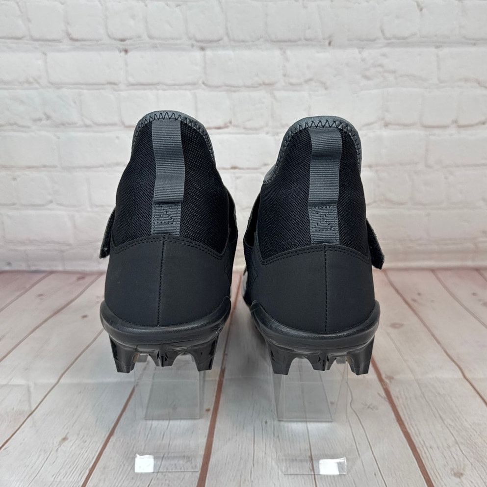Nike Nike Alpha Menace Pro 2 Mid Black White Football Cleats Size US 13 / EU 46 - 9 Thumbnail