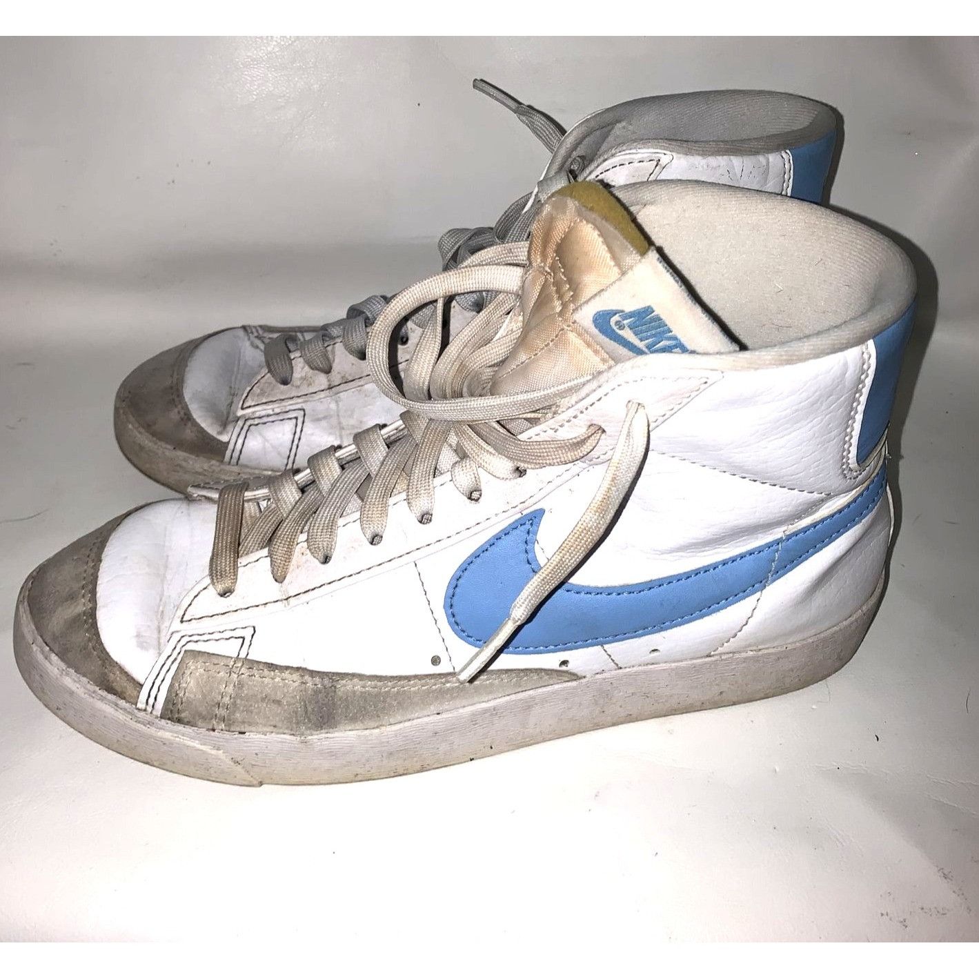 Nike Nike Blazer Mid 77 Shoes Celestine Blue Sail White Size US 8.5 / EU 41-42 - 1 Thumbnail