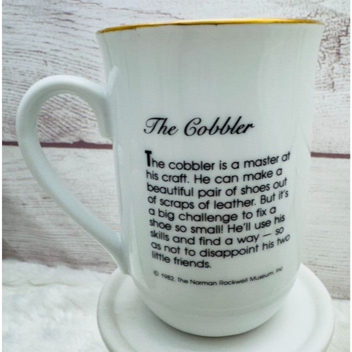 Other Norman Rockwell Museum Coffee Mug Cup Glasses (1982) Gold Tr Size ONE SIZE - 13 Thumbnail