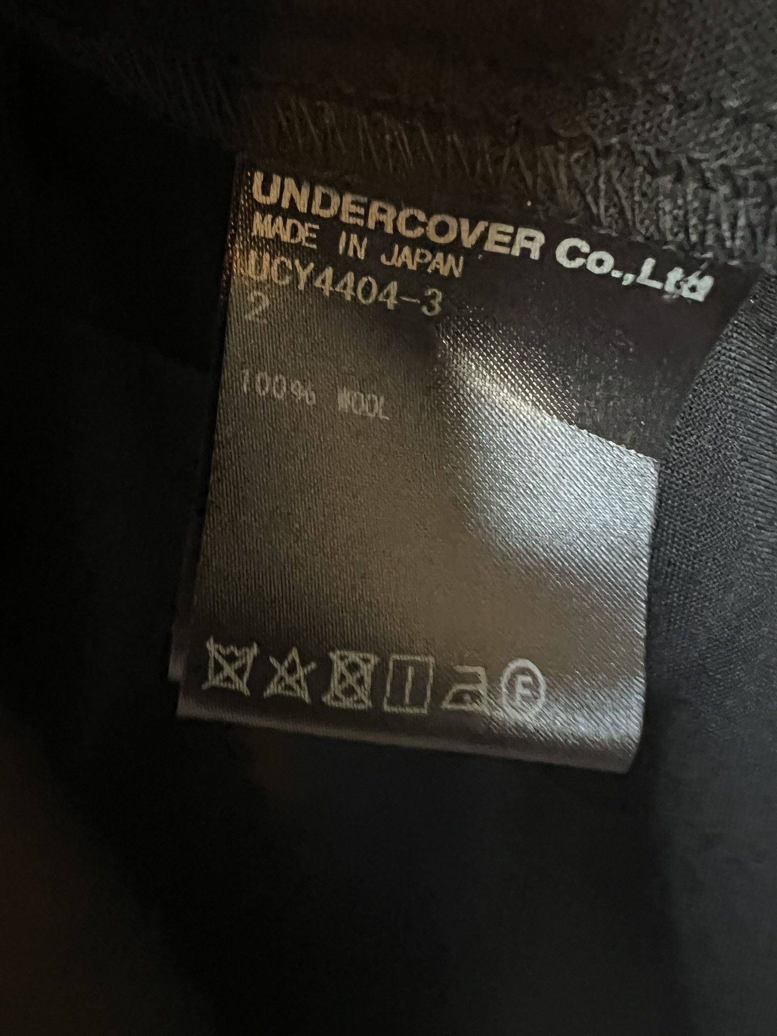 Undercover Undercover SS20 Wool Spider Web Button Up sz 2 Size US M / EU 48-50 / 2 - 7 Thumbnail