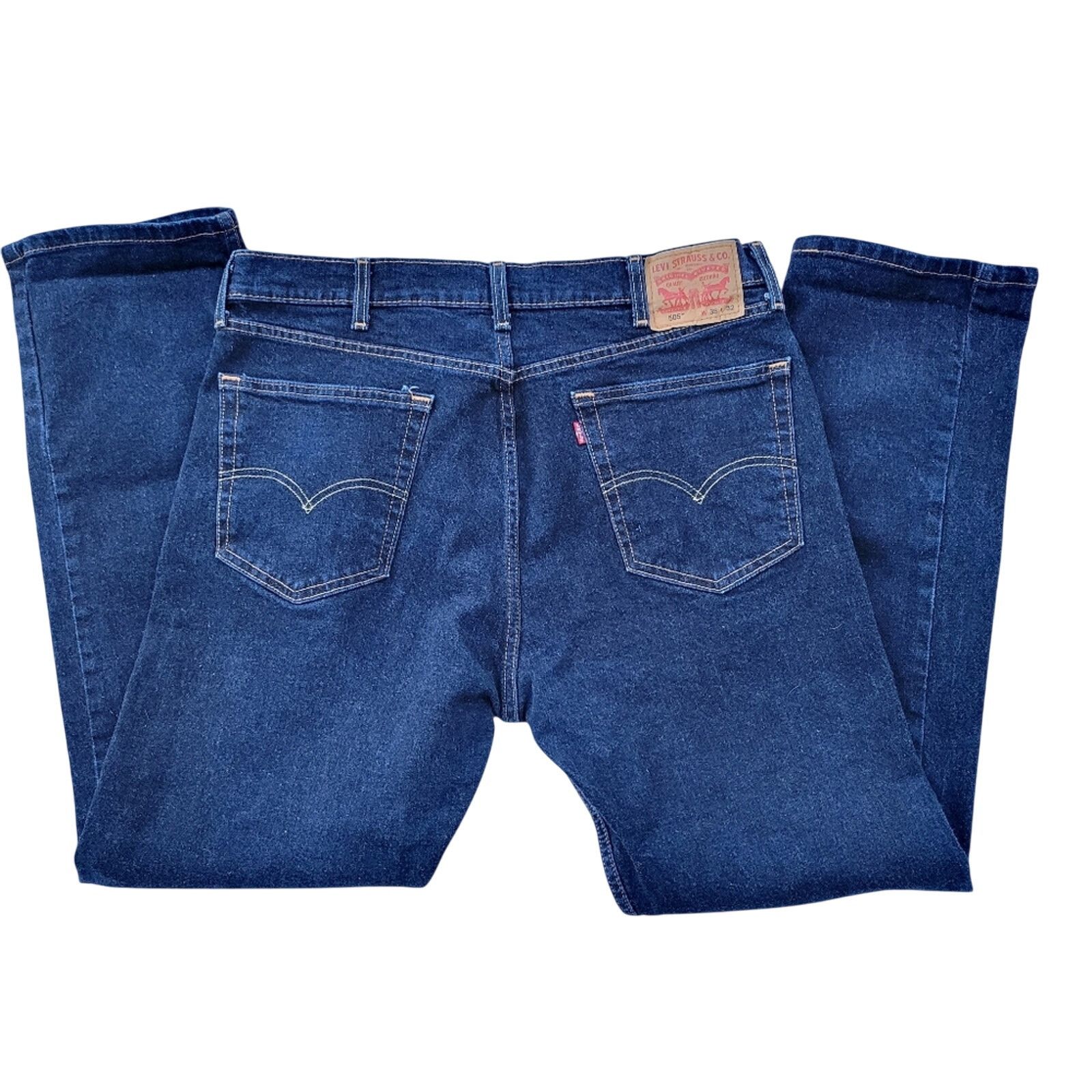 Levi's Levi Strauss & Co Mens 38X32 Cotton Blend Denim Jeans Size US 38 / EU 54 - 3 Thumbnail