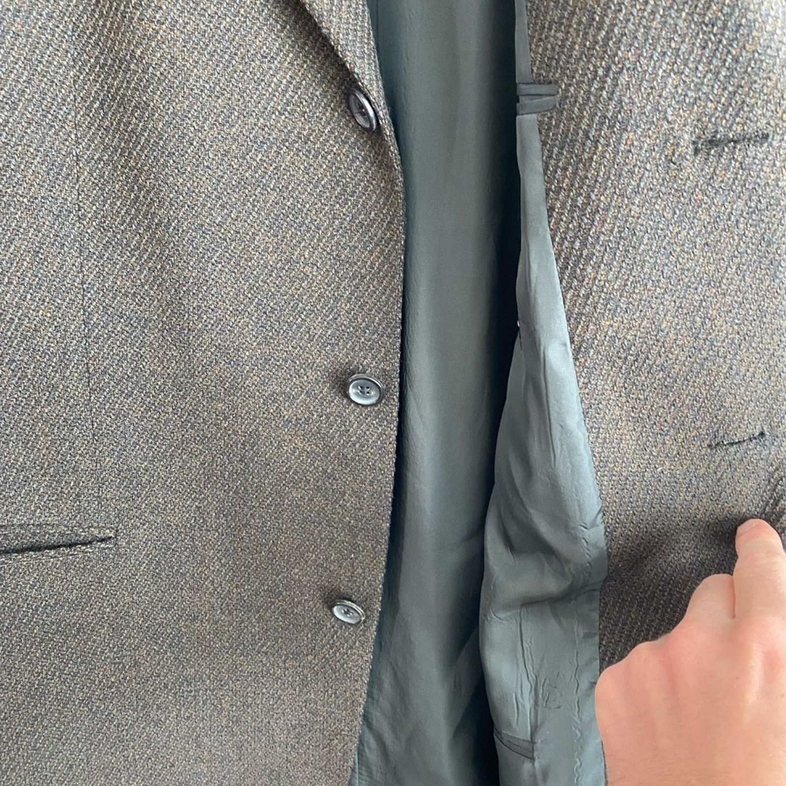 Hugo Boss Hugo Boss Vintage Three-Button Cashmere Blend Suit - 44L Size 44L - 2 Thumbnail