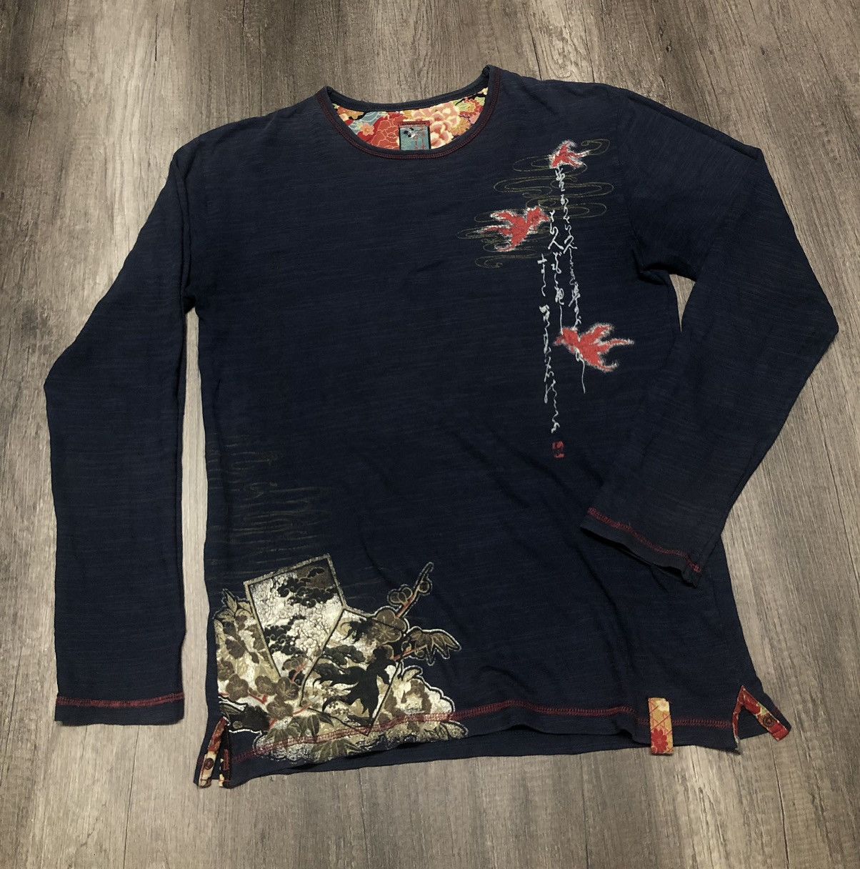 If Six Was Nine × Japanese Brand Vintage Geisha Japanese Brand Long Sleeve Tee Shirt Size US L / EU 52-54 / 3 - 3 Thumbnail