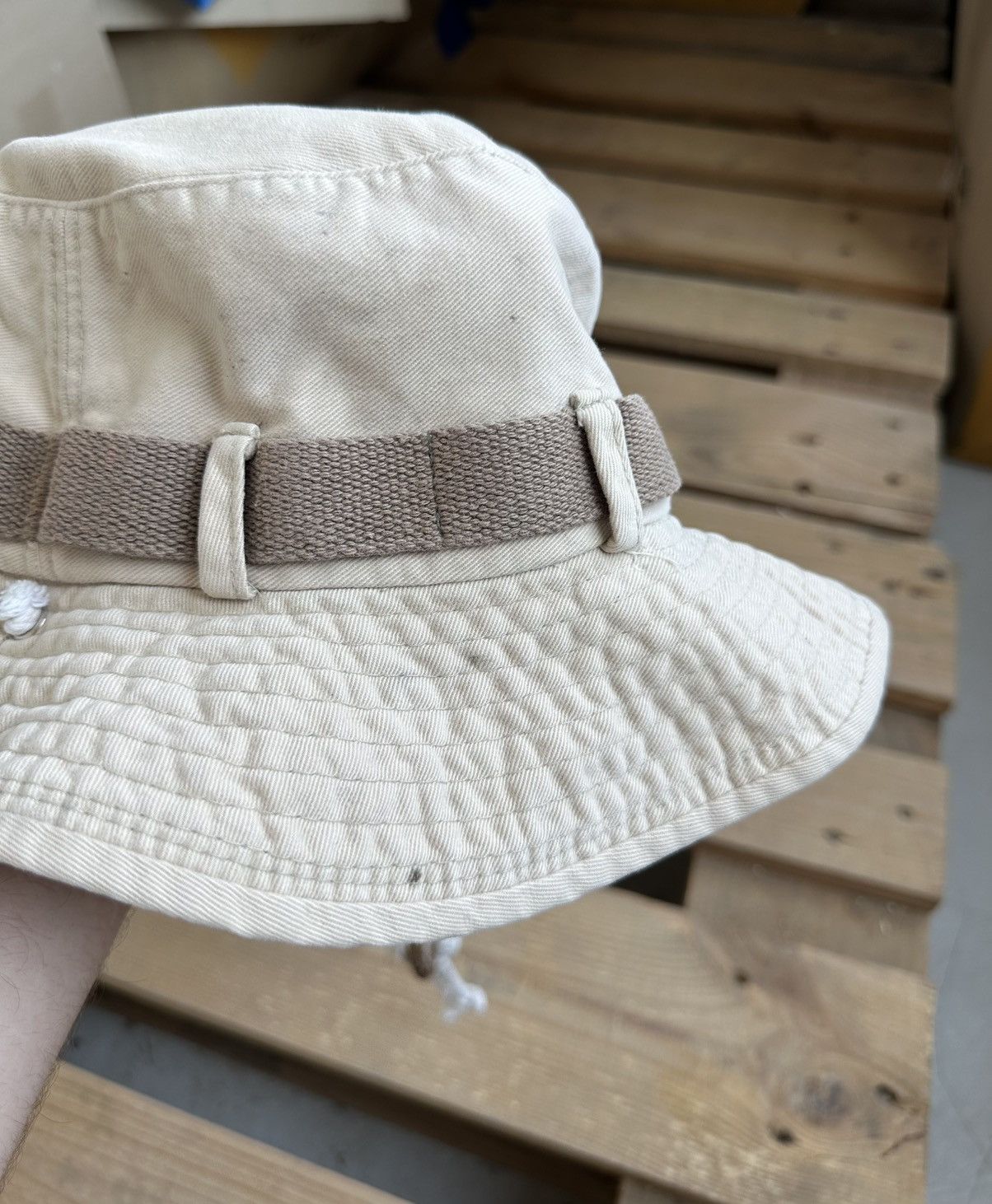 Michiko Koshino London Vintage Michiko Koshino London Ivory Panama Hat Size ONE SIZE - 8 Thumbnail
