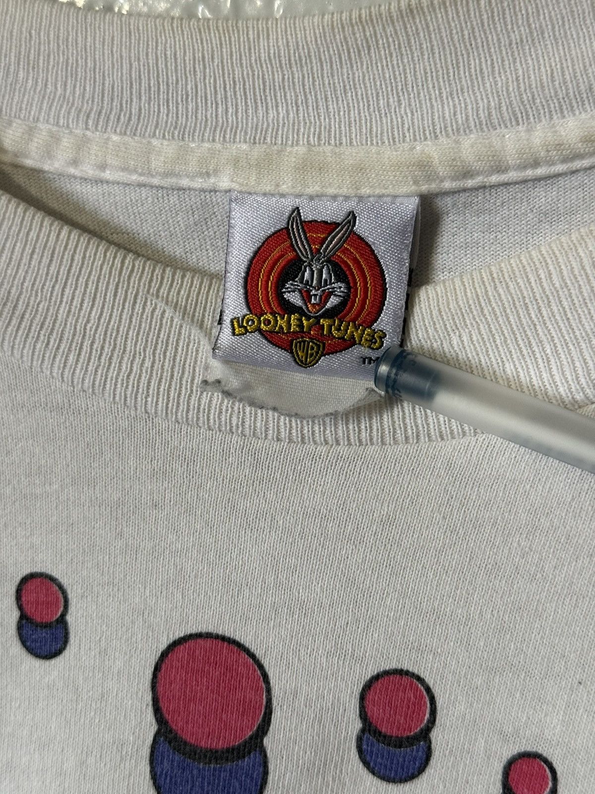 Warner Bros Vintage Looney Tunes Tasmanian Devil 'Says Who?' Size US XL / EU 56 / 4 - 3 Thumbnail