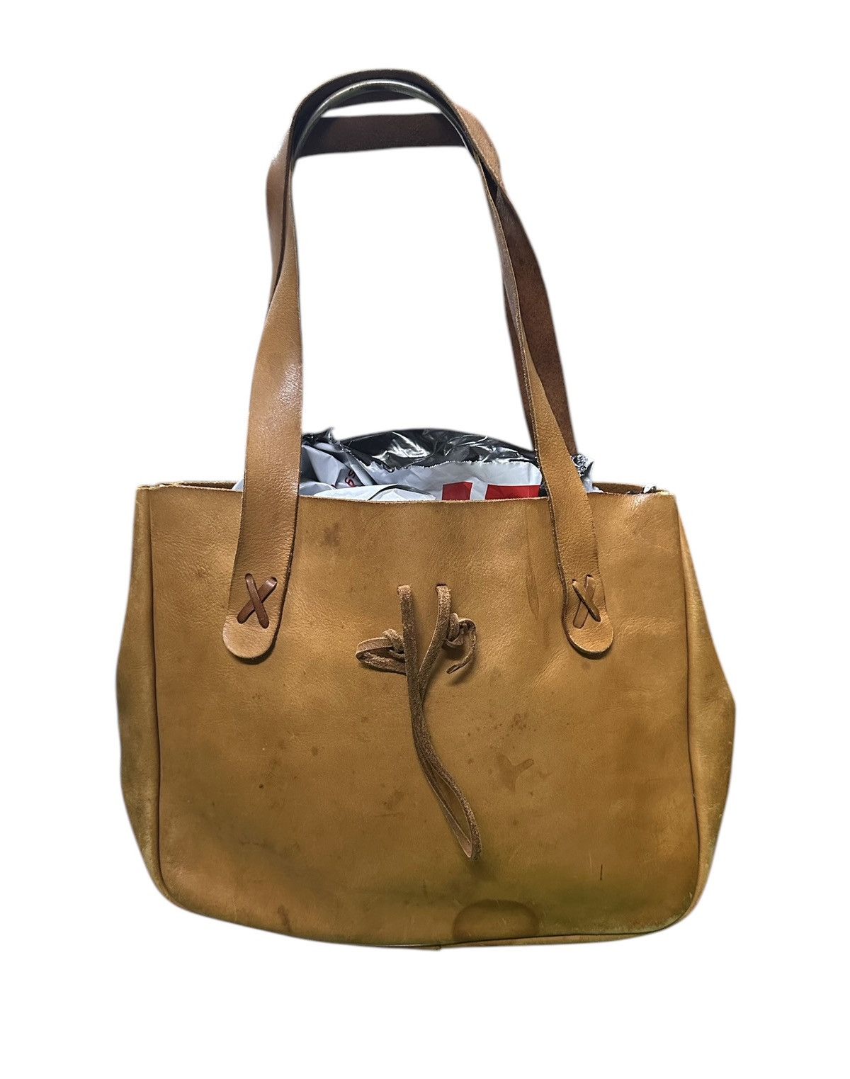Branded Leather Leather tote bag takashimayo Size ONE SIZE - 2 Thumbnail