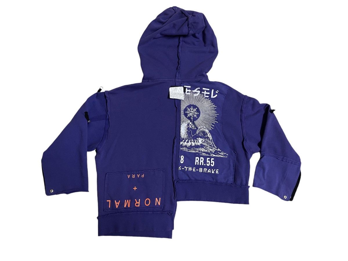 Diesel Diesel Asymmetrical Hybrid Hoodie Size M / US 6-8 / IT 42-44 - 25 Thumbnail