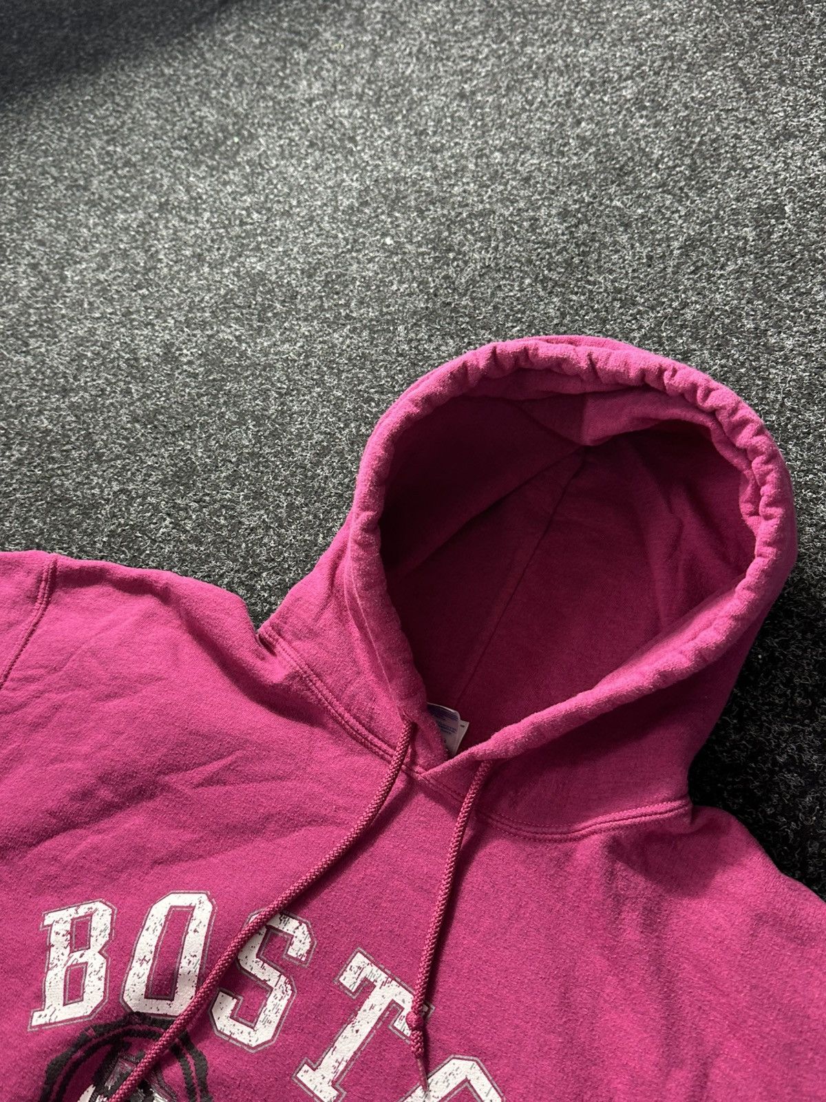 Japanese Brand × Vintage 🚨RARE BOSTON MASSACHUSETTS UNIVERSITY BOXY BIG LOGO HOODIE Size US L / EU 52-54 / 3 - 5 Thumbnail