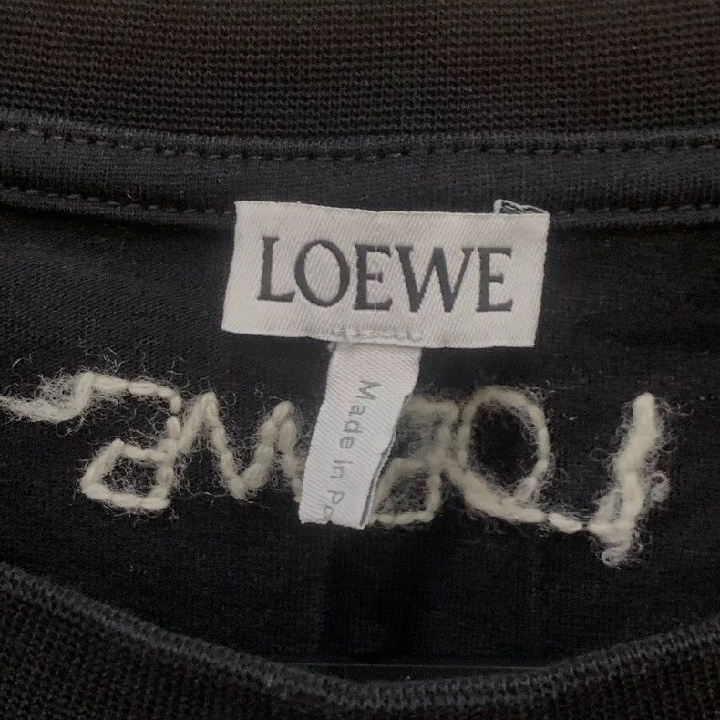 Loewe LOEWE Black short-sleeved turtleneck T-shirt Size S / US 4 / IT 40 - 4 Thumbnail