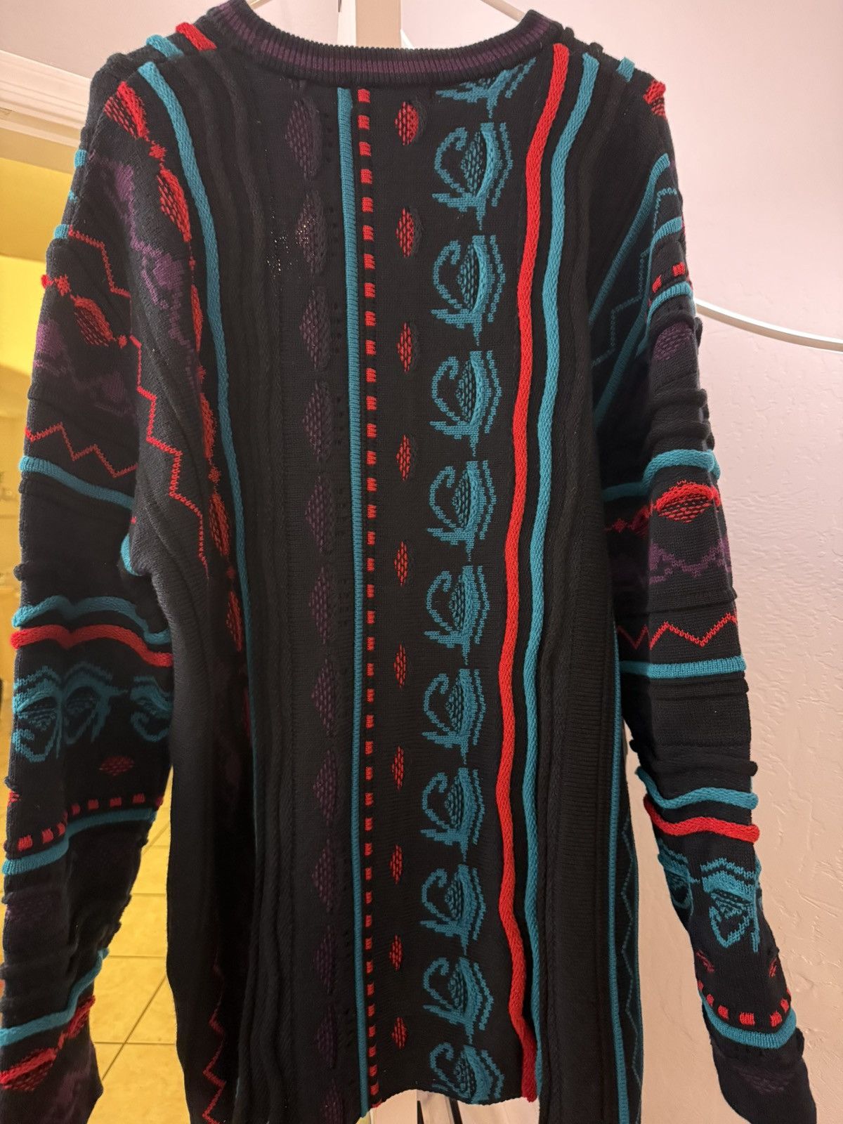 Yohji Yamamoto Yohji Yamamoto SYte Bulky Wool 3D Multi-Color Pullover Knit Size US M / EU 48-50 / 2 - 4 Thumbnail