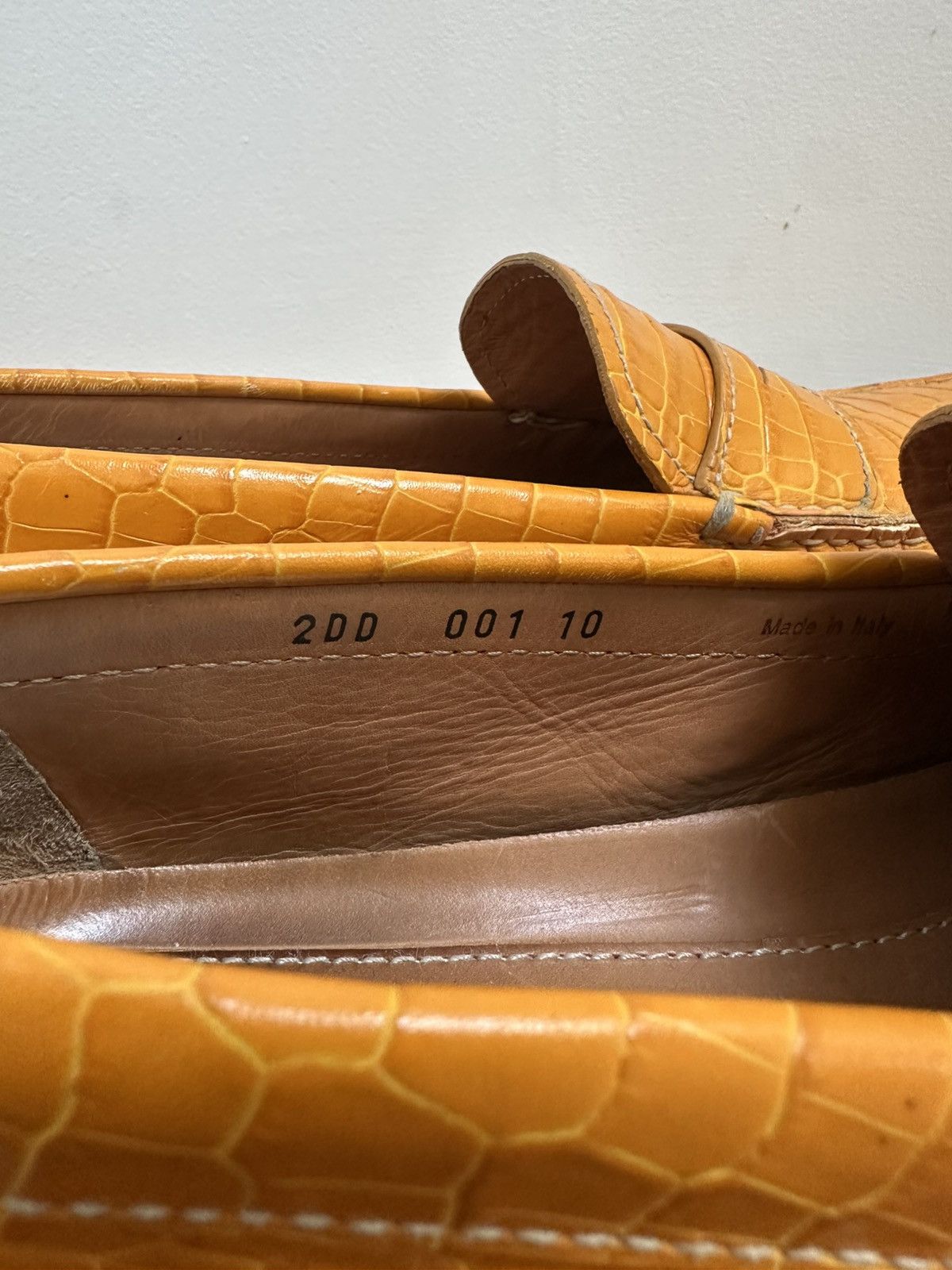 Prada Prada Crocodile Loafers Size US 11 / EU 44 - 3 Thumbnail