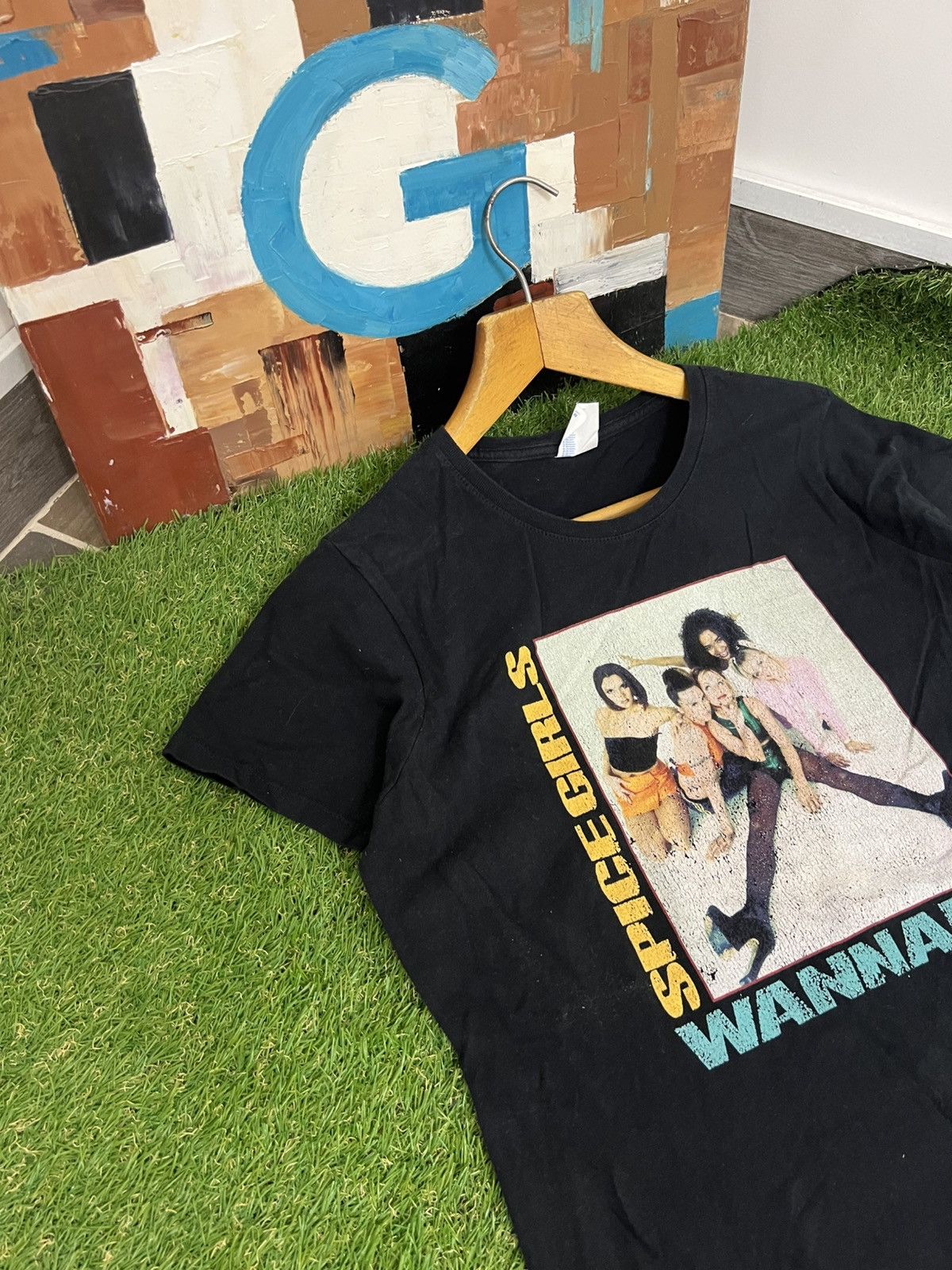 Band Tees × Vintage Spice Girls T Shirt Tee Janet Jackson Chapman Backsreet Size US M / EU 48-50 / 2 - 2 Thumbnail