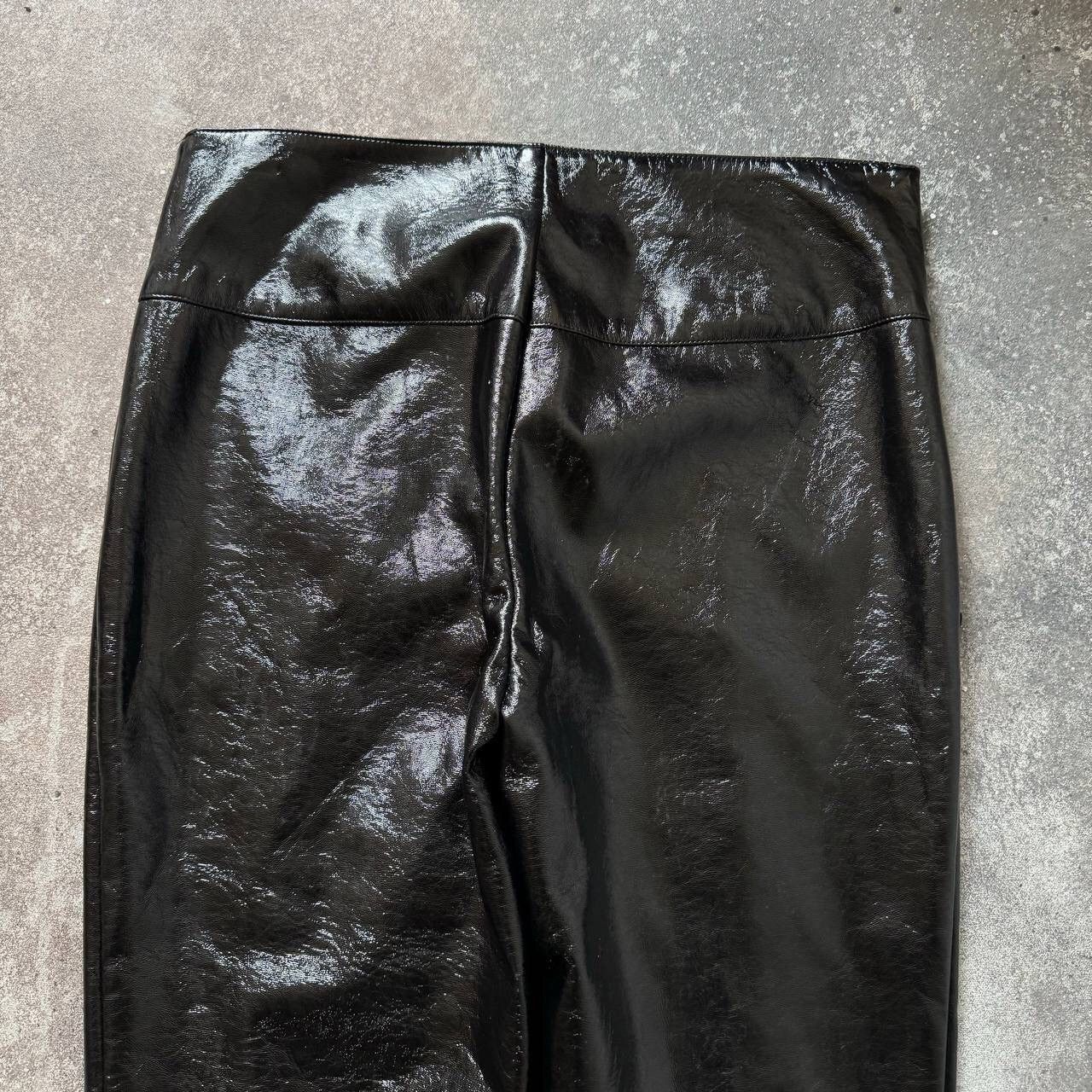 Hysteric Glamour × Japanese Brand Amazing Faux Leather Sexy Y2K Pants Size 27" / US 4 / IT 40 - 7 Thumbnail