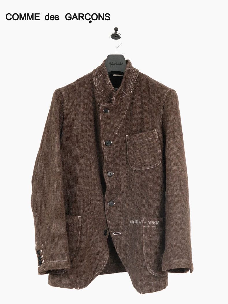 Comme des Garcons Comme des Garçons Vintage Stand Collar Jacket Size US M / EU 48-50 / 2 - 1 Thumbnail