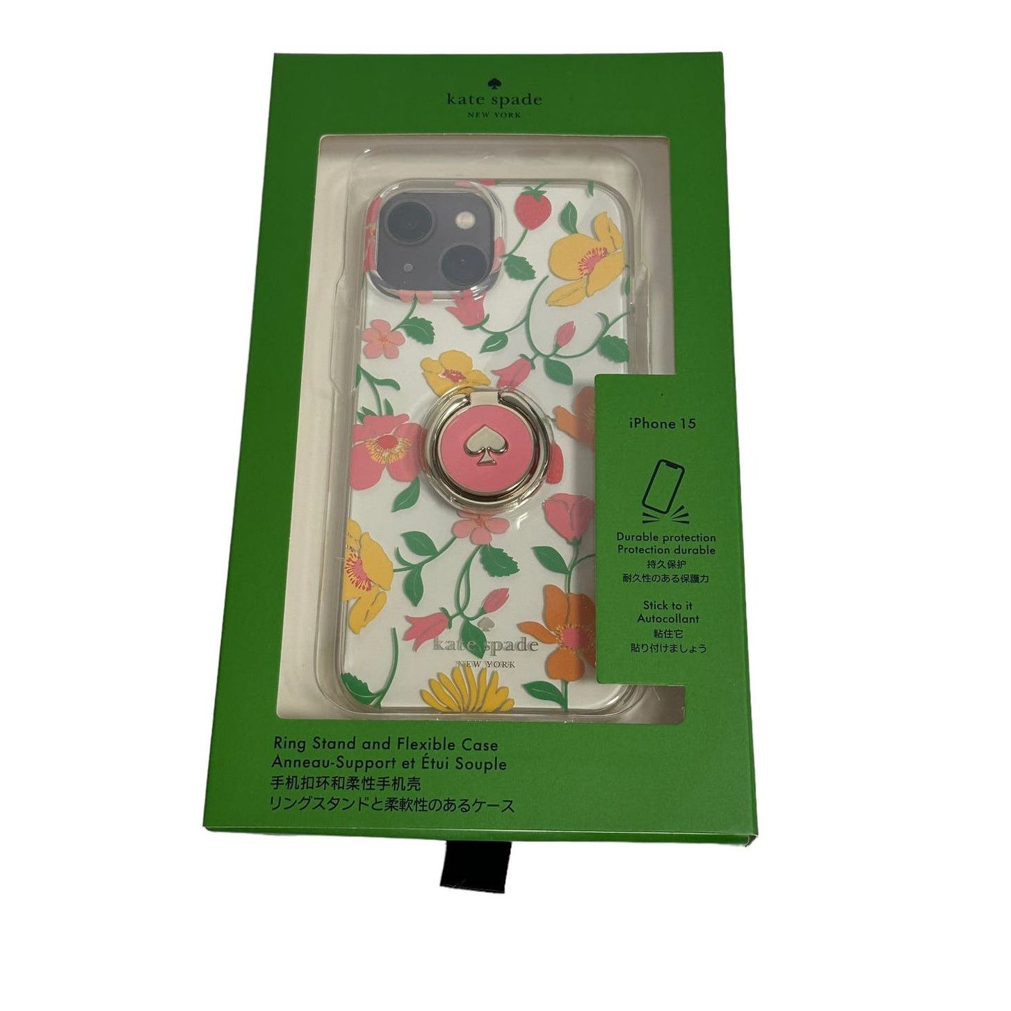 Kate Spade Kate SpadeIphone 15 Stability Ring And Case Size ONE SIZE - 1 Thumbnail