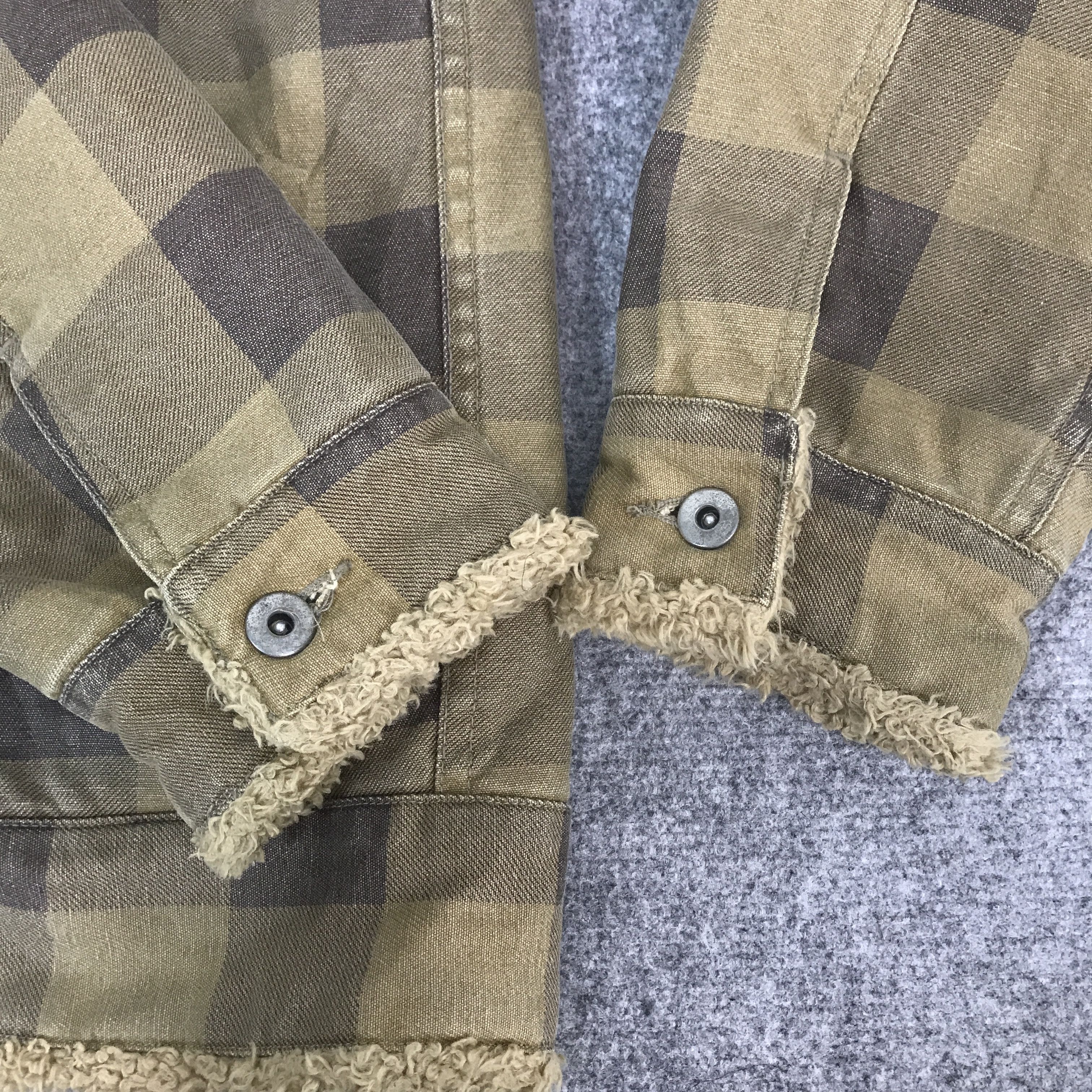 Japanese Brand vintage sky walk ranch Tartan design Button jacket K61B7 Size US M / EU 48-50 / 2 - 9 Thumbnail