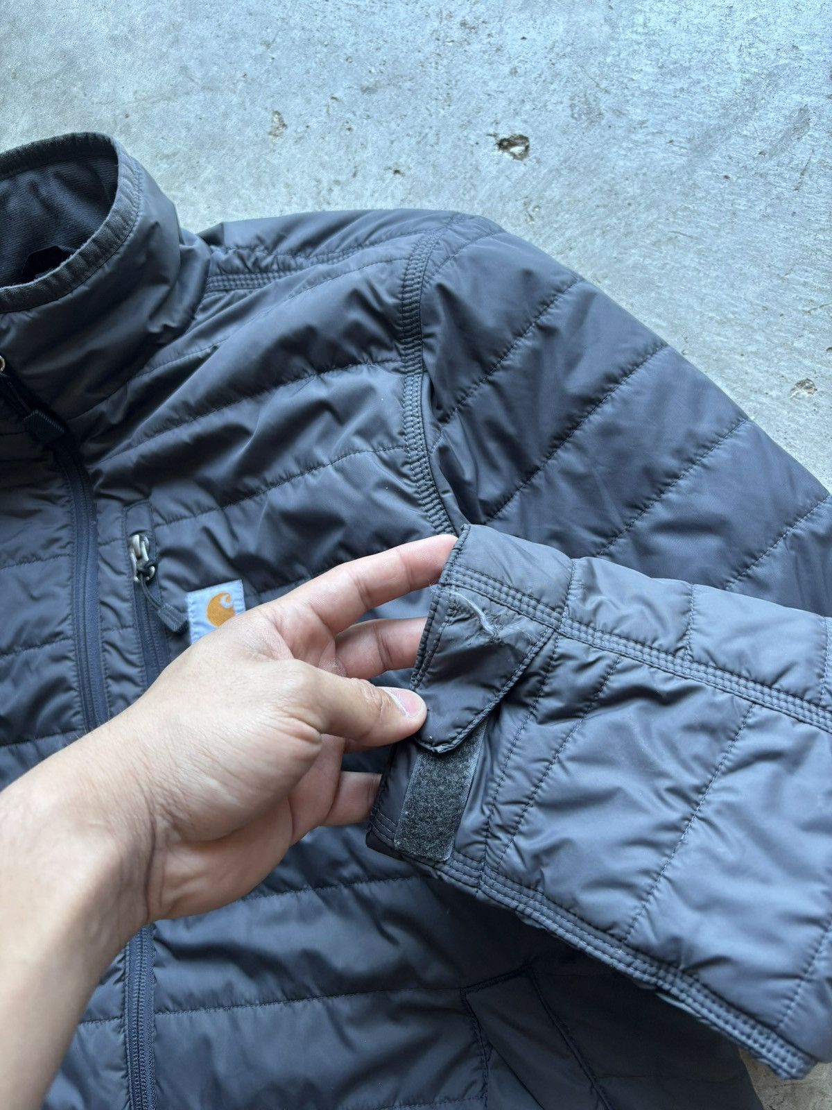 Carhartt Carhartt Grey Puffer Jacket Size US M / EU 48-50 / 2 - 5 Thumbnail