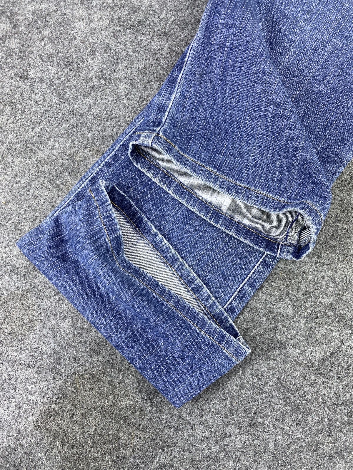 Japanese Brand Japanese Brand mrs.Jeana Flare Blue Wash Jeans - J1030 Size 27" / US 4 / IT 40 - 13 Thumbnail