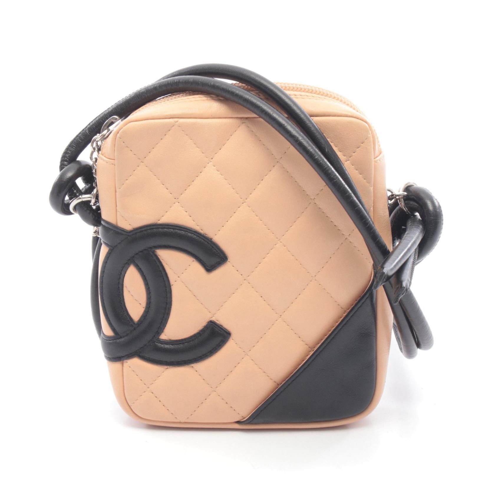 Chanel Chanel Chanel Cambon Line Leather Shoulder Bag Leather Shoulder Bag DUTY FREE for USA Size ONE SIZE - 1 Thumbnail