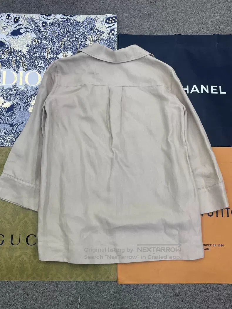 Loro Piana Loro Piana Linen Collar Shirt Size S / US 4 / IT 40 - 2 Thumbnail