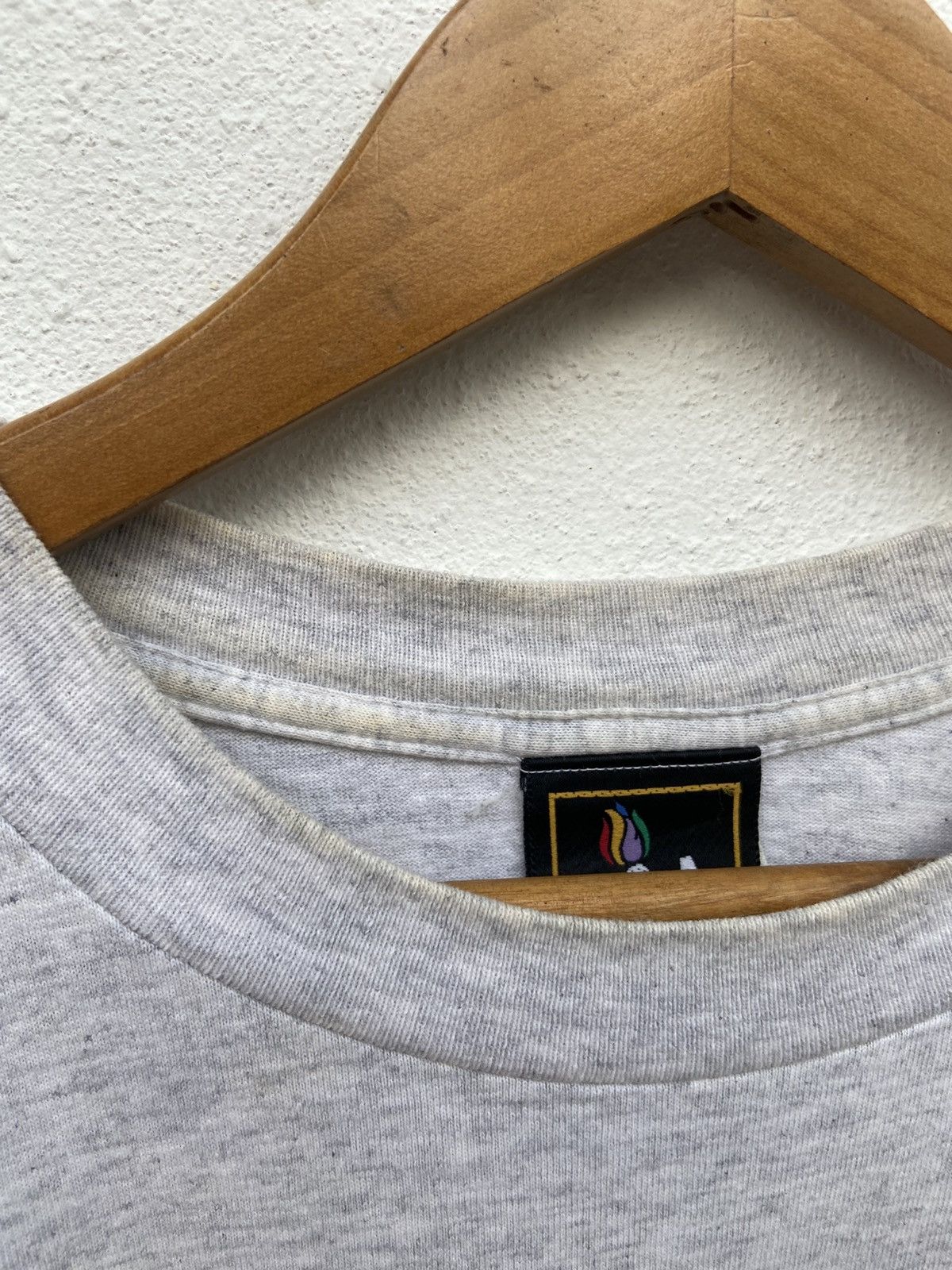 USA Olympics 🔥 Vintage 90s Vintage USA Olympic Nutmeg t shirt Size US L / EU 52-54 / 3 - 10 Thumbnail