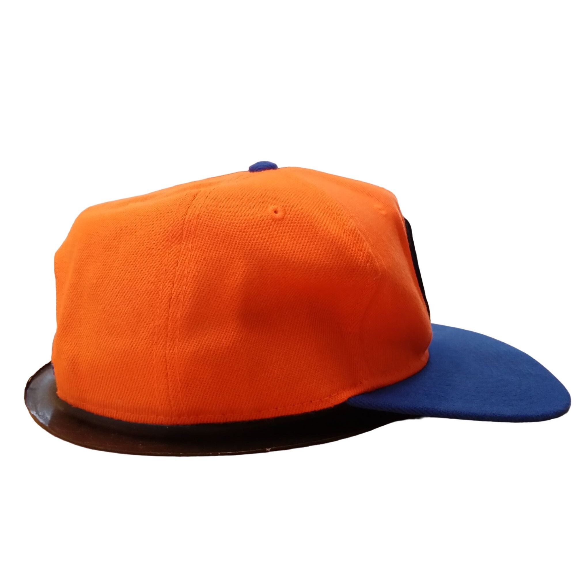 Cartoon Network Dragon Ball Z Snapback Hat Kanji Orange Blue Japanese Oolong Size ONE SIZE - 4 Thumbnail
