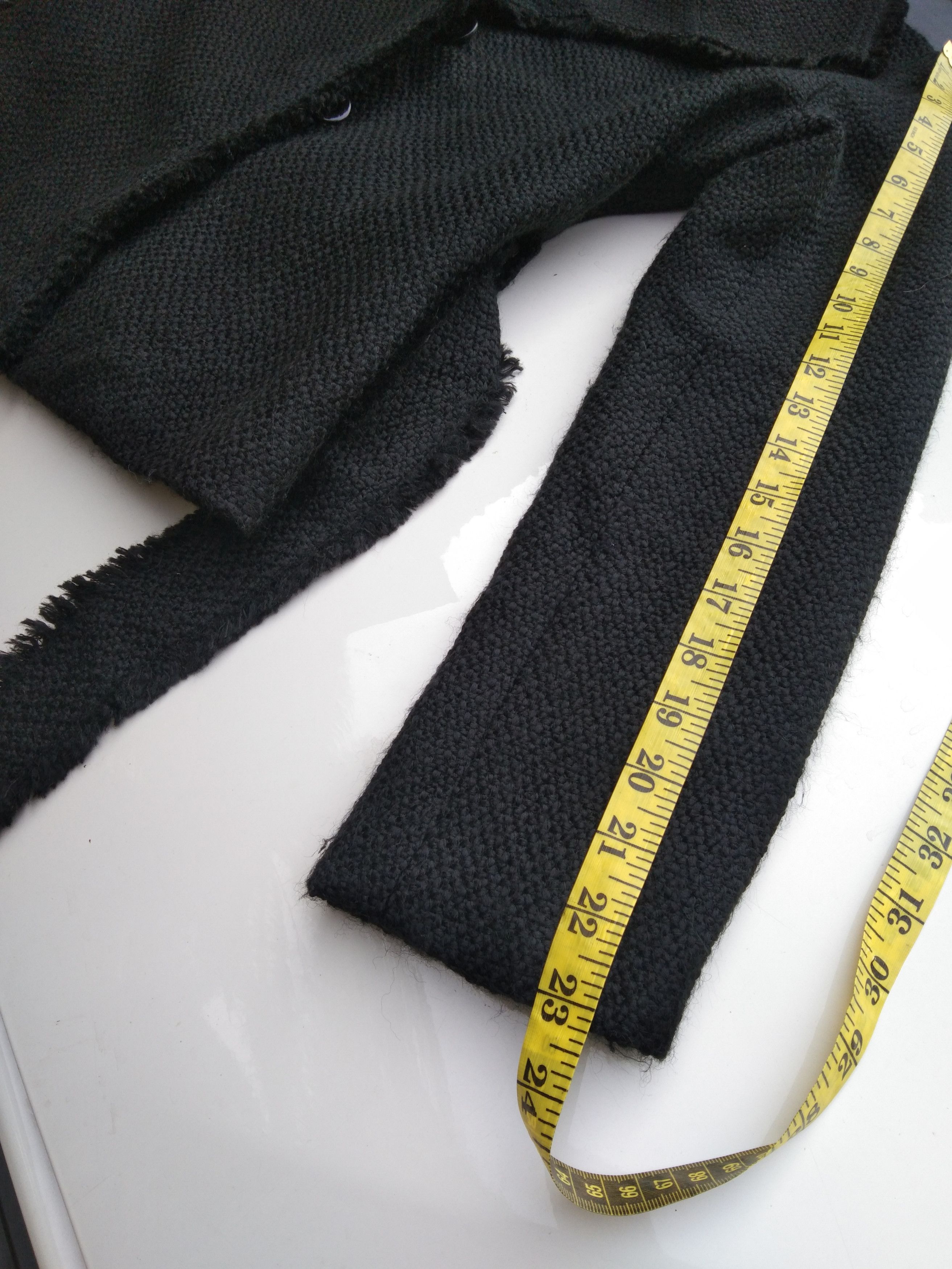Japanese Brand AW WOMEN'S BLACK TEXTURED JACKET Size XS / US 0-2 / IT 36-38 - 11 Thumbnail