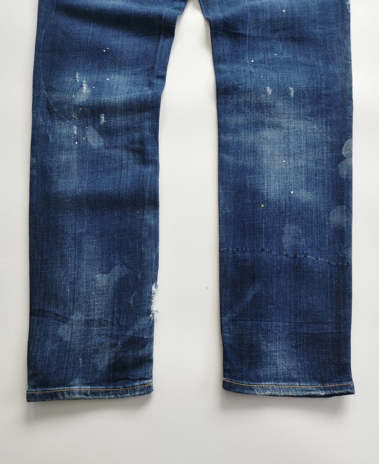 Dsquared2 Dsquared2 Patchwork Paint Skater Jeans Size US 34 / EU 50 - 9 Thumbnail