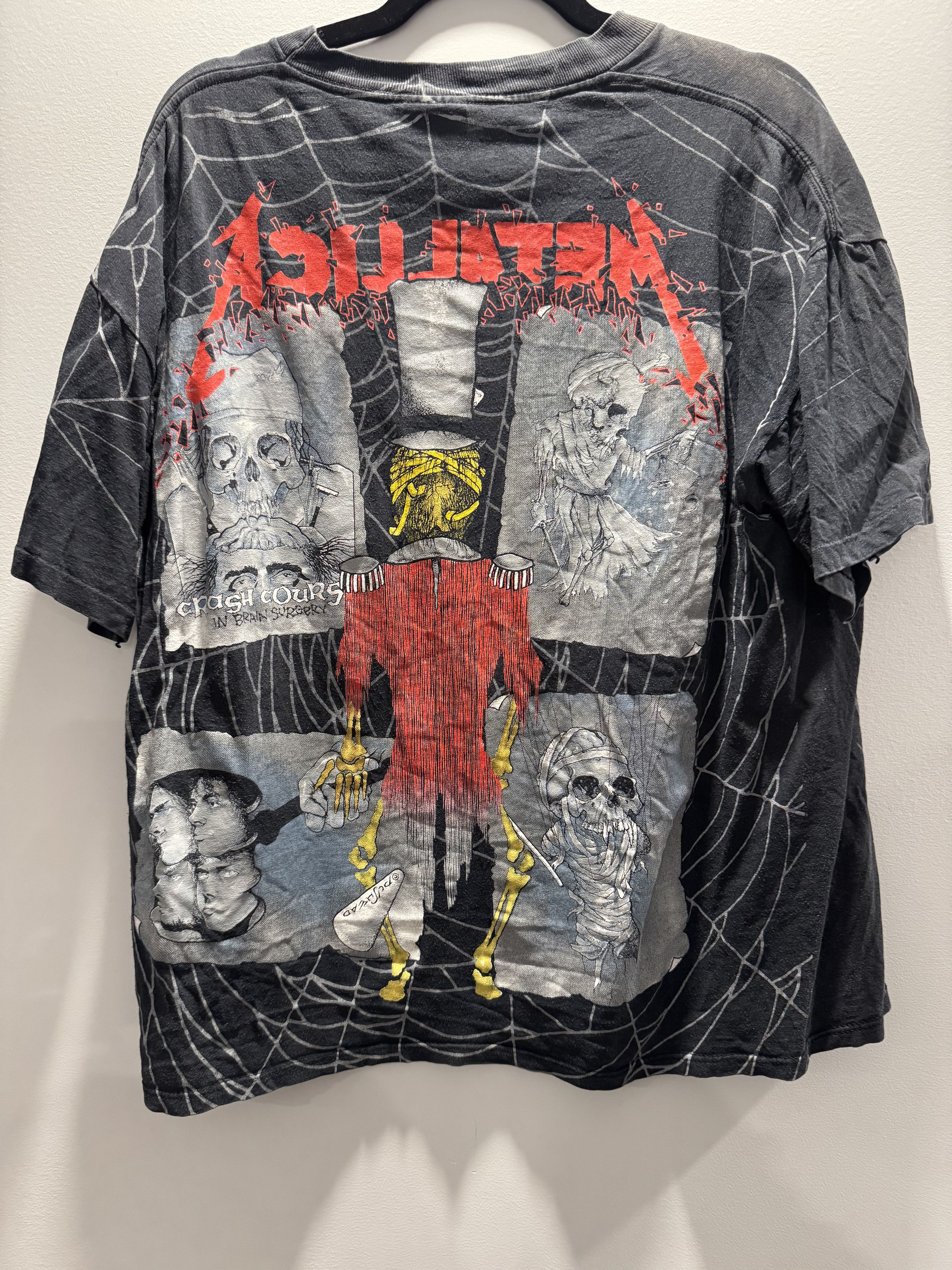 Vintage Vintage 90's 11992 Metallica Ringmaster Pushead Size US XL / EU 56 / 4 - 2 Thumbnail
