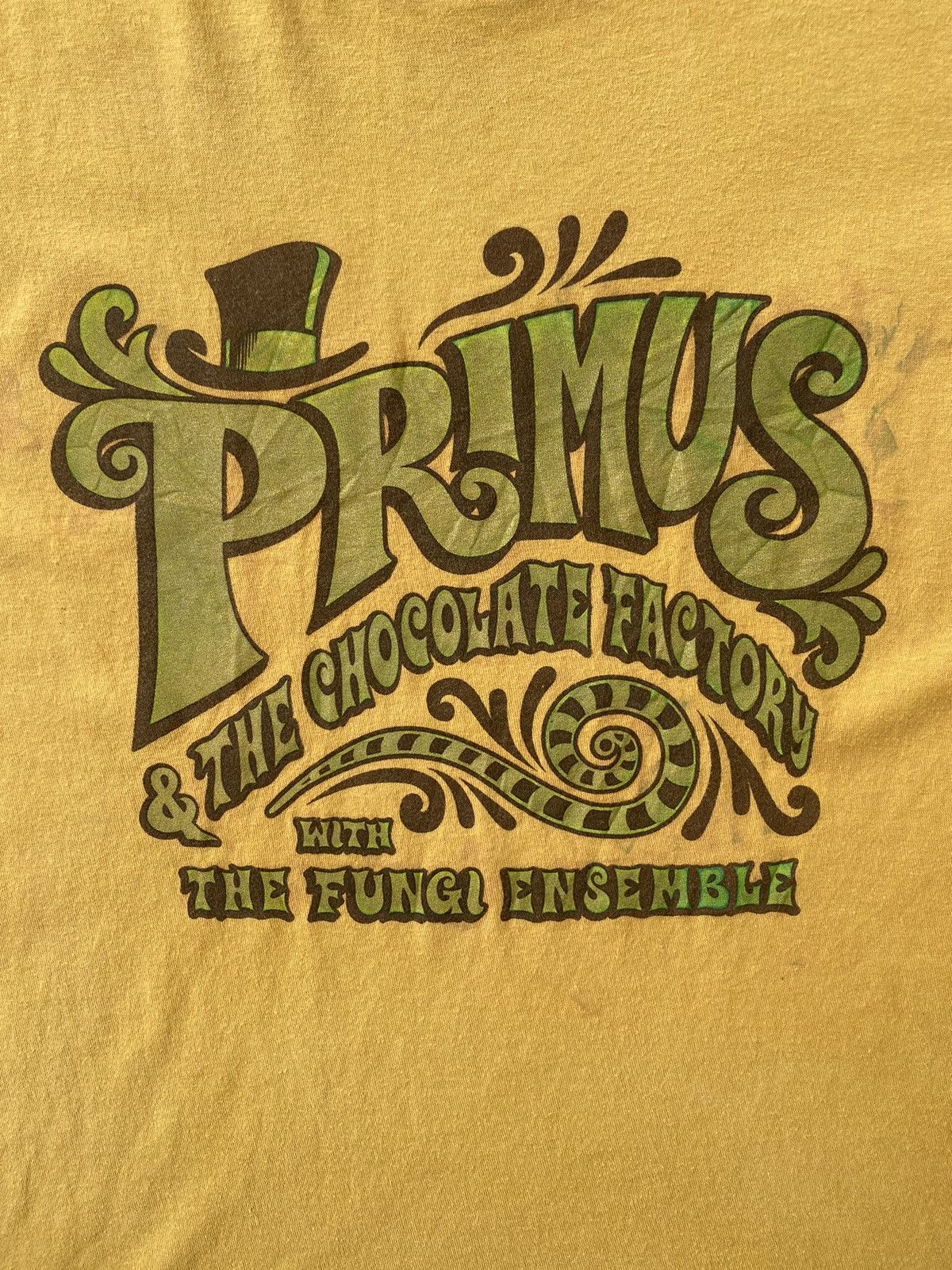 Band Tees Vintage Distressed Primus & The Chocolate Factory Band Tees Size US M / EU 48-50 / 2 - 3 Thumbnail